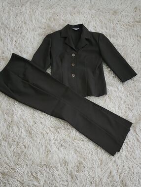Olive Pant Suit
